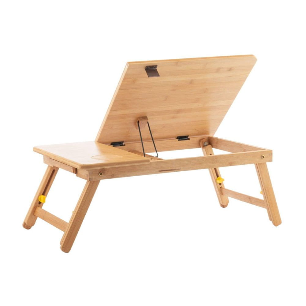Northix Bambusový stolík pod notebook 